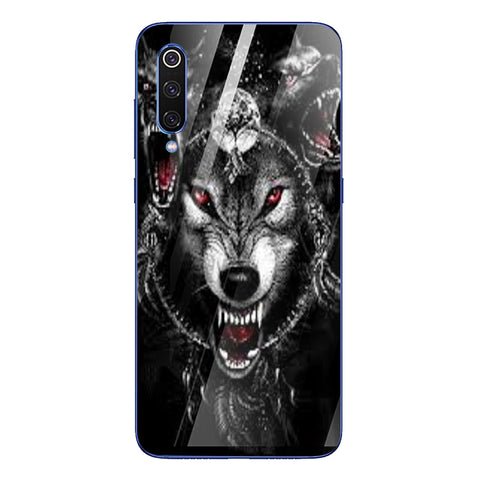 Wolf Eyes Tempered Glass Phone Case for Xiaomi Mi 9 SE