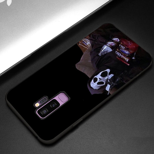 Halloween Skull Tempered Glass Phone Case for Samsung Galaxy S9 Plus