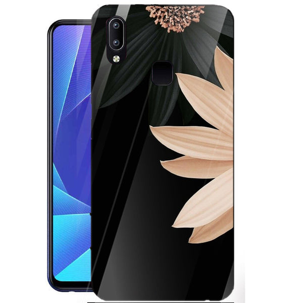 Beautiful Flowers Tempered Glass Phone Case for Vivo Y95