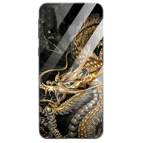 Dragon Tempered Glass Phone Case for Samsung