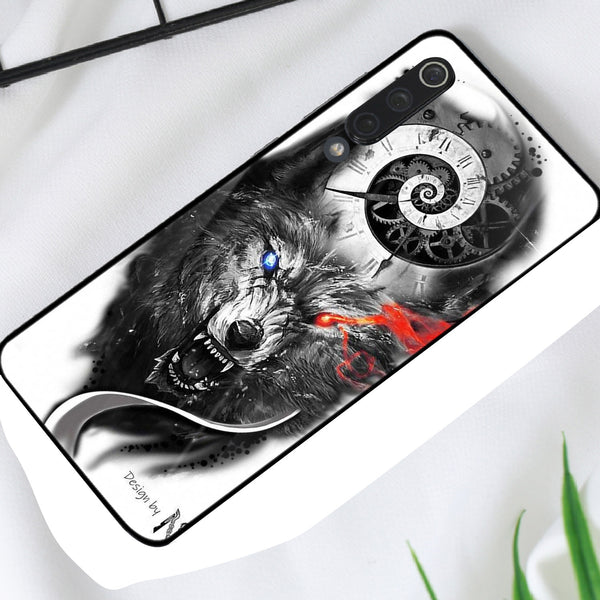 Wolf Eyes Tempered Glass Phone Case for Xiaomi Mi 9 SE