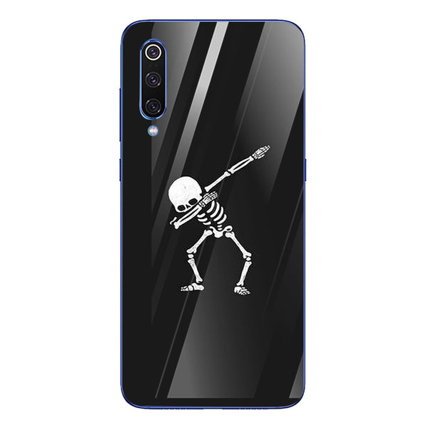 Halloween Skull Tempered Glass Phone Case for Xiaomi Mi 9 SE