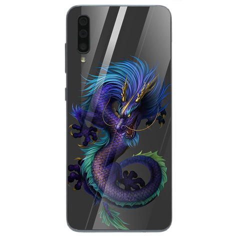 Dragon Tempered Glass Phone Case for Samsung Galaxy A70