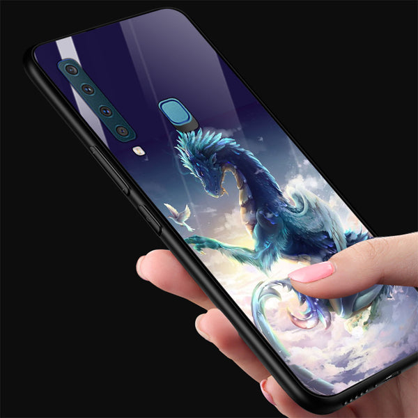 Dragon Tempered Glass Phone Case for Samsung Galaxy A9 2018