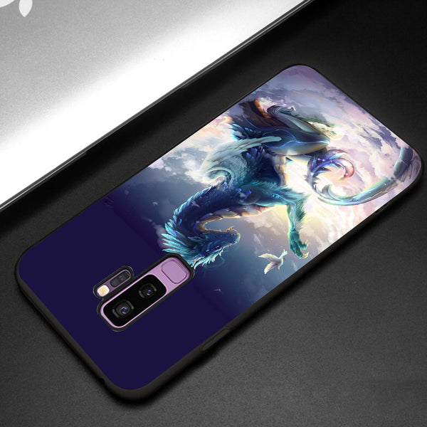 Dragon Tempered Glass Phone Case for Samsung Galaxy S9 Plus