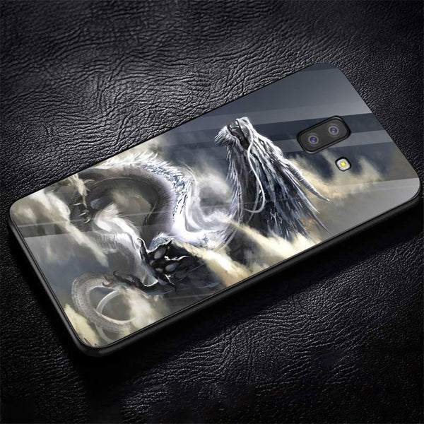 Dragon Tempered Glass Phone Case for Samsung Galaxy J6 Plus