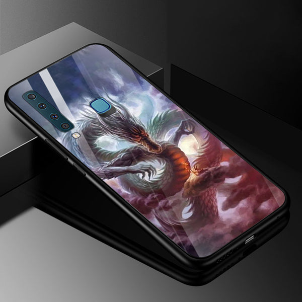 Dragon Tempered Glass Phone Case for Samsung Galaxy A9 2018