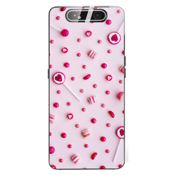 Beautiful Flowers Tempered Glass Phone Case for Samsung Galaxy A80
