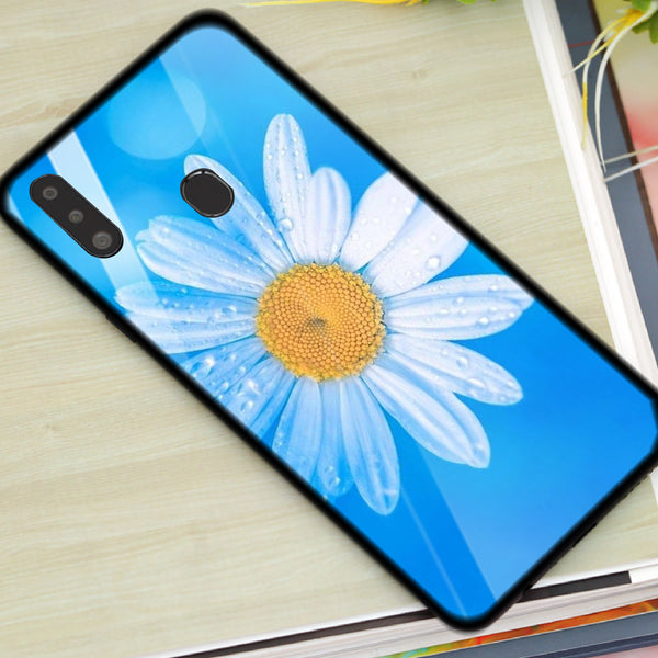 Beautiful Flowers Tempered Glass Phone Case for Samsung