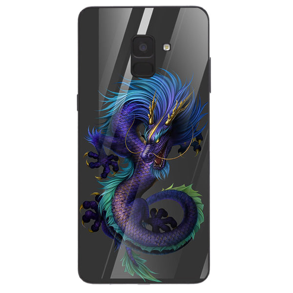Dragon Tempered Glass Phone Case for Samsung Galaxy A8 Plus