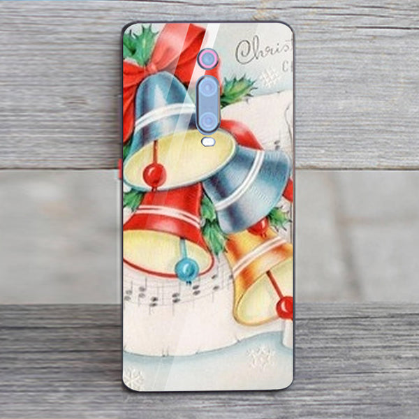 Merry Chrismas Tempered Glass Phone Case for Xiaomi Redmi K20