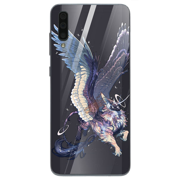 Dragon Tempered Glass Phone Case for Samsung Galaxy A70
