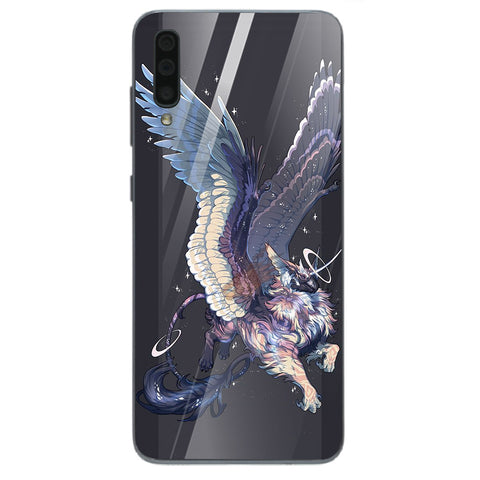 Dragon Tempered Glass Phone Case for Samsung Galaxy A70