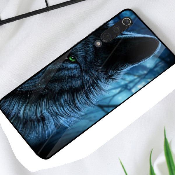 Wolf Eyes Tempered Glass Phone Case for Xiaomi Mi 9 SE