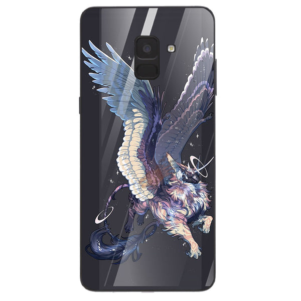 Dragon Tempered Glass Phone Case for Samsung Galaxy A8 Plus
