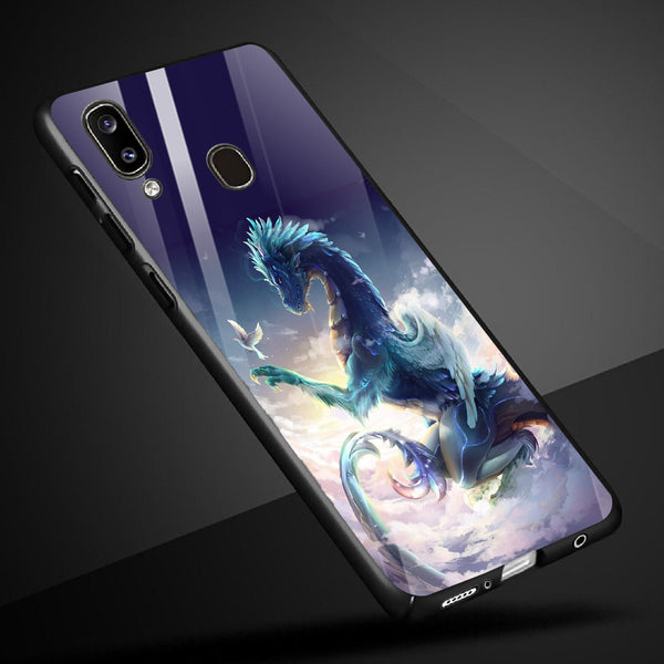 Dragon Tempered Glass Phone Case for Samsung Galaxy A30