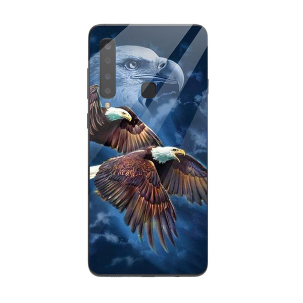 Eagle Tempered Glass Phone Case for Samsung Galaxy A9 2018