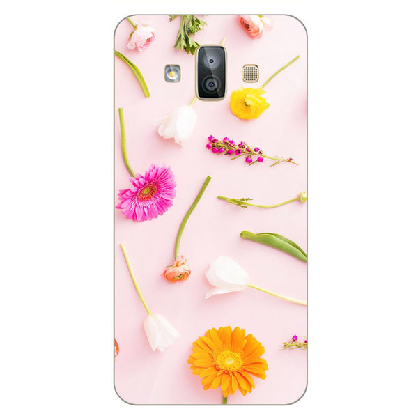 Beautiful Flowers Tempered Glass Phone Case for Samsung Galaxy J7 Duo
