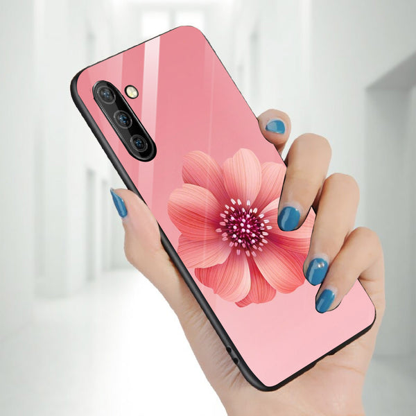 Beautiful Flowers Tempered Glass Phone Case for Samsung Galaxy Note 10