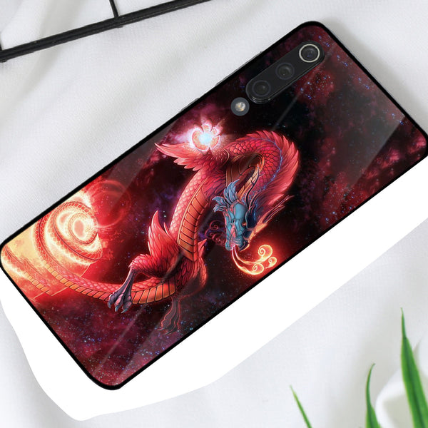 Dragon Tempered Glass Phone Case for Xiaomi Mi 9 SE