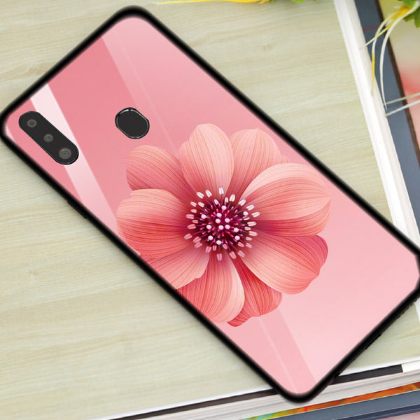 Beautiful Flowers Tempered Glass Phone Case for Samsung