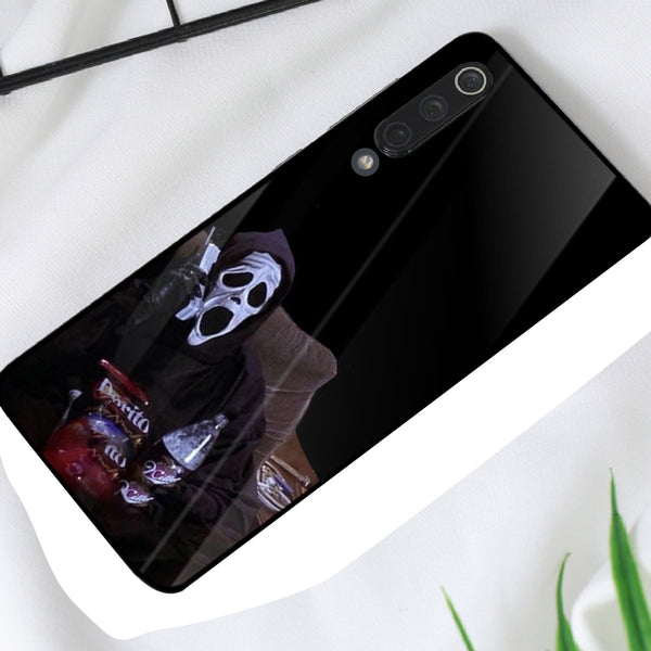 Halloween Skull Tempered Glass Phone Case for Xiaomi Mi 9 SE