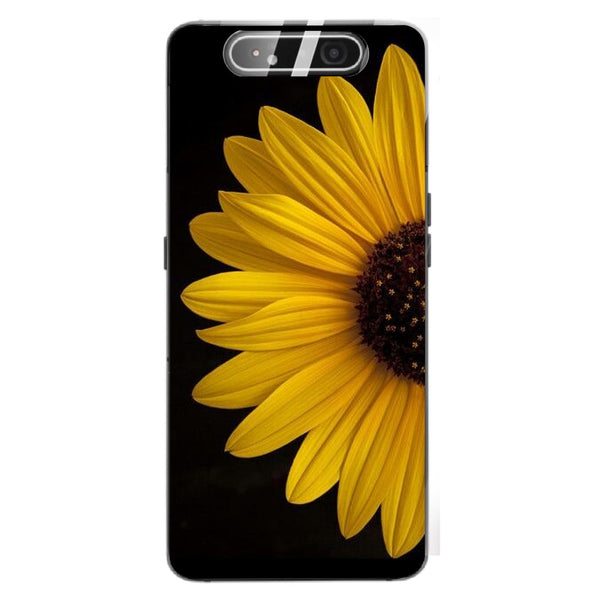 Beautiful Flowers Tempered Glass Phone Case for Samsung Galaxy A80