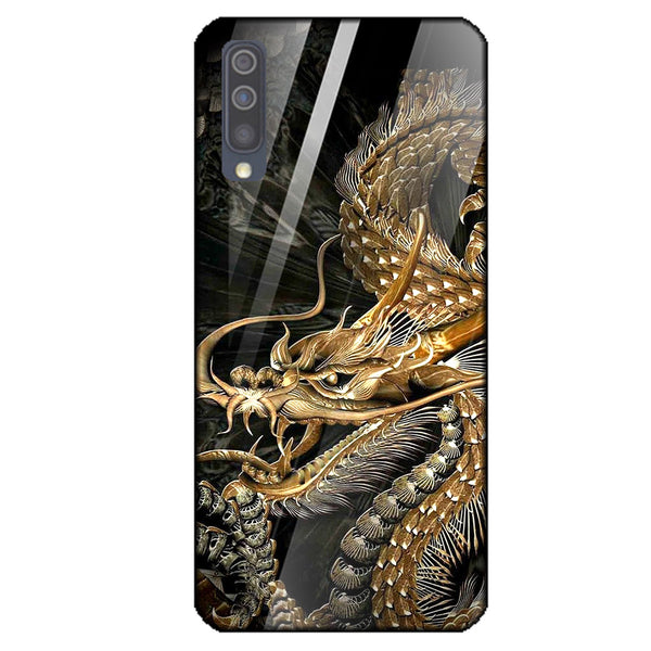 Dragon Tempered Glass Phone Case for Samsung Galaxy A50S