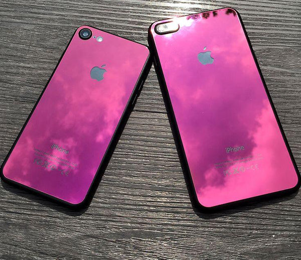 Diamond Colorful Glass Mirror Effect Color for Iphone