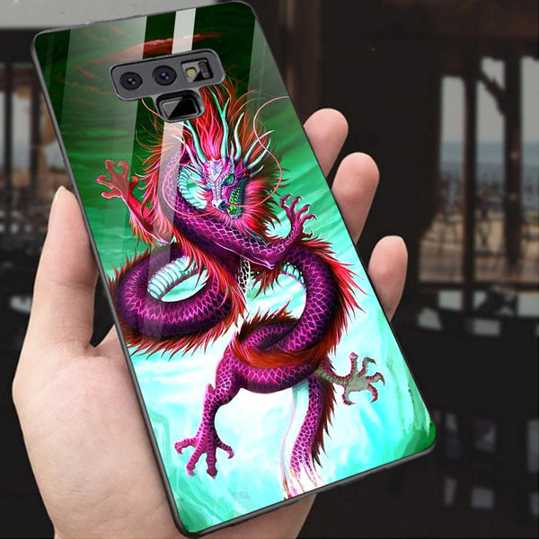 Dragon Tempered Glass Phone Case for Samsung Galaxy Note 9