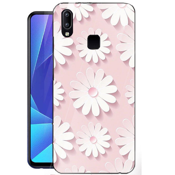 Beautiful Flowers Tempered Glass Phone Case for Vivo Y95