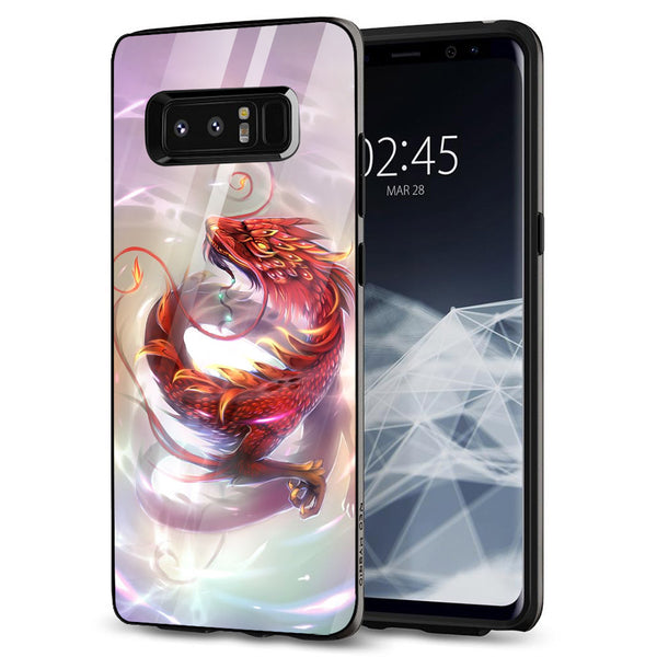 Dragon Tempered Glass Phone Case for Samsung Galaxy Note 8