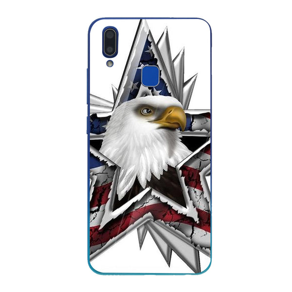 Eagle Tempered Glass Phone Case for Vivo Y95