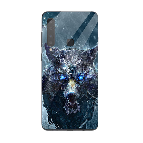 Wolf Eyes Tempered Glass Phone Case for Samsung Galaxy A9 2018
