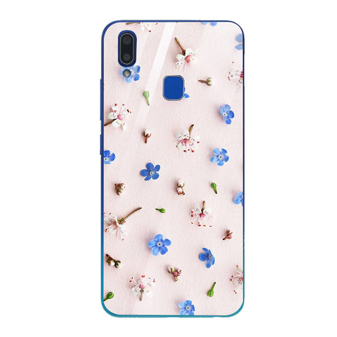 Beautiful Flowers Tempered Glass Phone Case for Vivo Y95