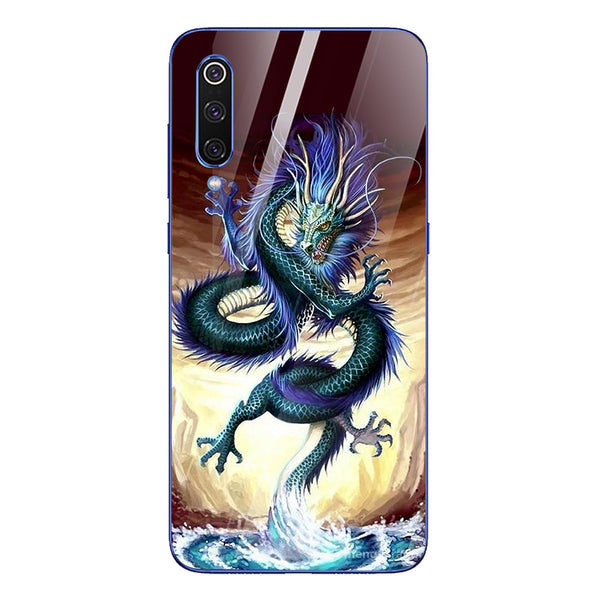 Dragon Tempered Glass Phone Case for Xiaomi Mi 9 SE