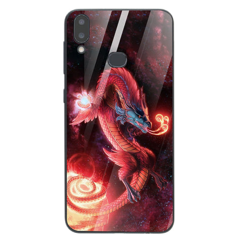 Dragon Tempered Glass Phone Case for Samsung Galaxy A10S