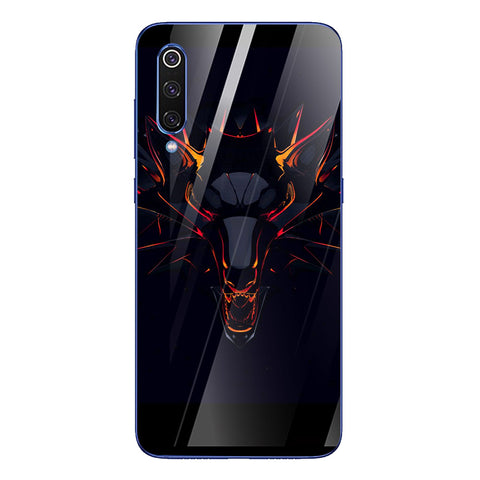 Wolf Eyes Tempered Glass Phone Case for Xiaomi Mi 9 SE