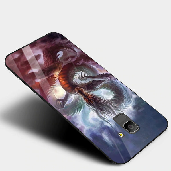 Dragon Tempered Glass Phone Case for Samsung Galaxy J6 2018