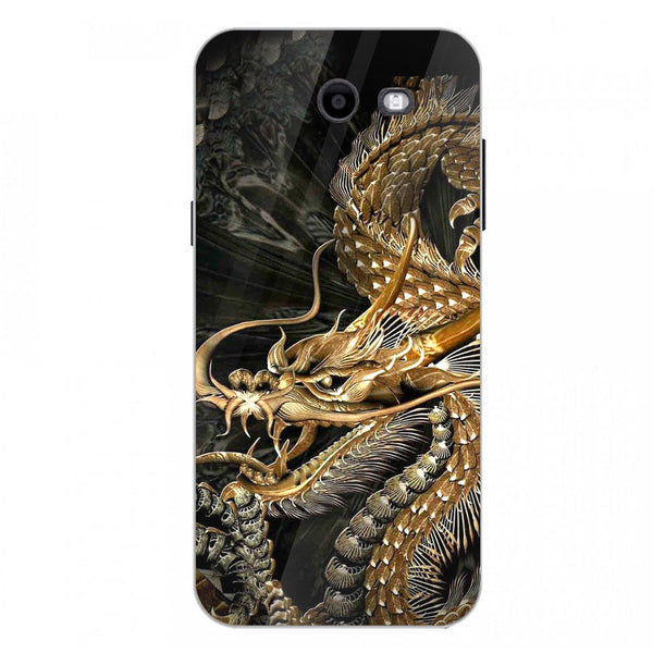Dragon Tempered Glass Phone Case for Samsung Galaxy J3 Prime