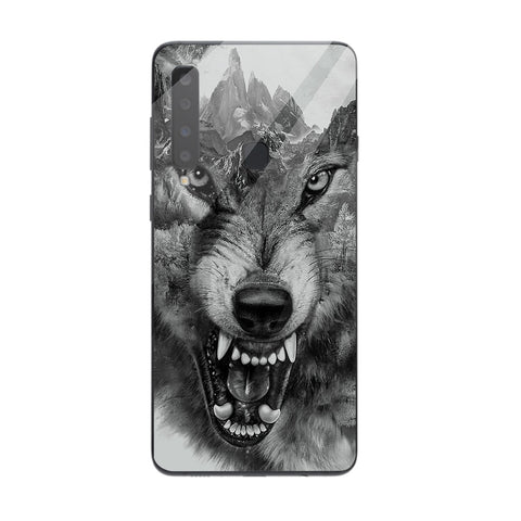 Wolf Eyes Tempered Glass Phone Case for Samsung Galaxy A9 2018