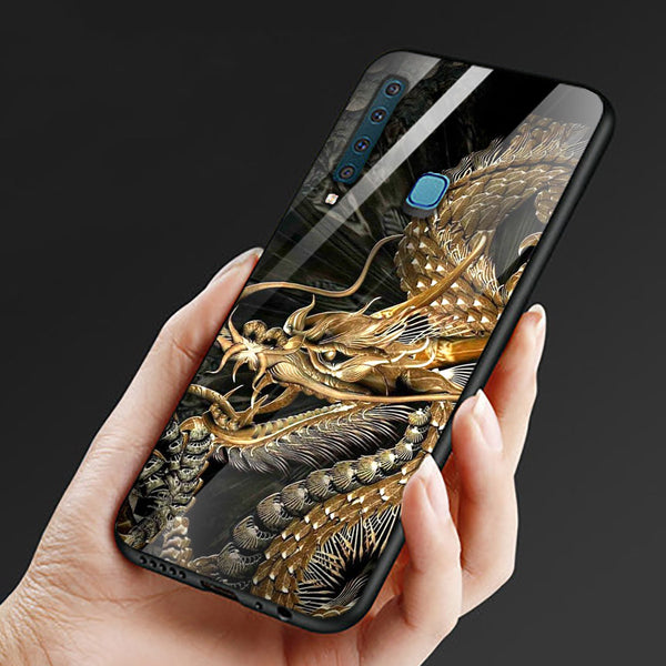 Dragon Tempered Glass Phone Case for Samsung Galaxy A9 2018