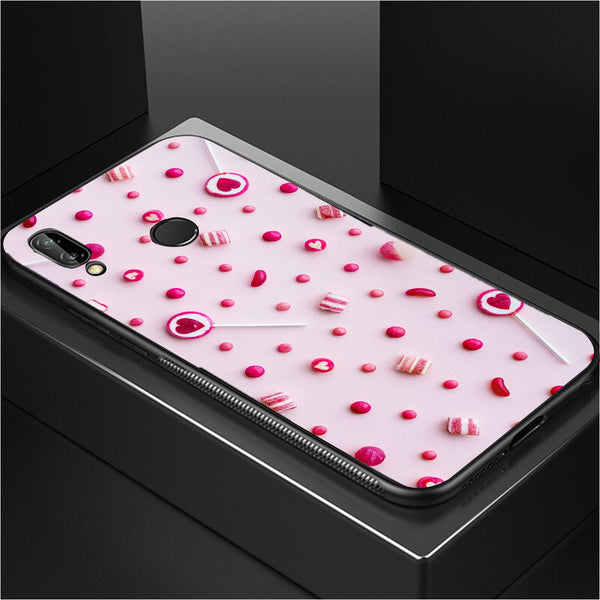 Beautiful Flowers Tempered Glass Phone Case for Samsung Galaxy A40