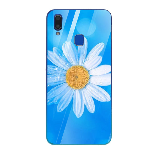 Beautiful Flowers Tempered Glass Phone Case for Vivo Y95