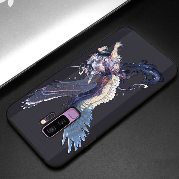 Dragon Tempered Glass Phone Case for Samsung Galaxy S9 Plus