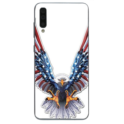 Eagle Tempered Glass Phone Case for Samsung Galaxy A70