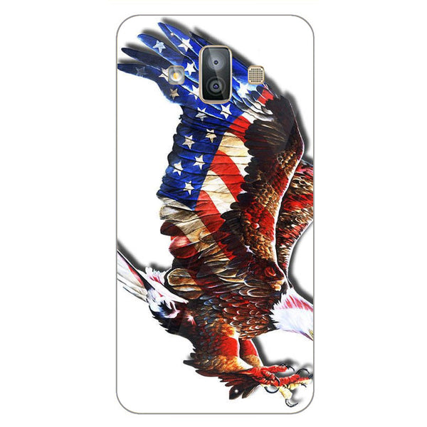 Eagle Tempered Glass Phone Case for Samsung Galaxy J7 Duo