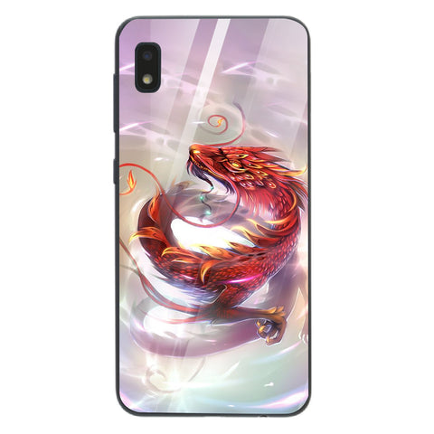 Dragon Tempered Glass Phone Case for Samsung Galaxy A10