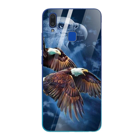 Eagle Tempered Glass Phone Case for Vivo Y95