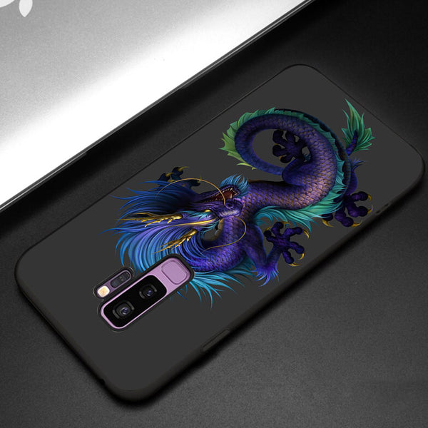 Dragon Tempered Glass Phone Case for Samsung Galaxy S9 Plus